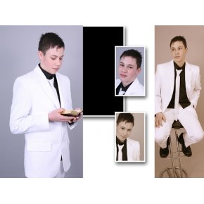 Konfirmand collagebillede 