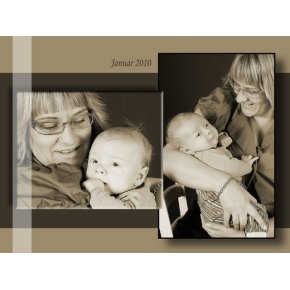 Mor-barn Collage Fotograf