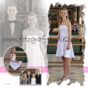 Collagebillede Konfirmation Fotograf