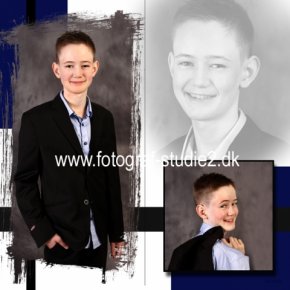 Konfirmand Collagebillede Fotograf