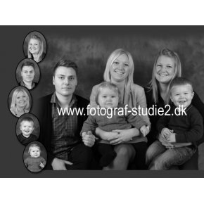 Familie Collage-billede