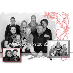 Familie Collage Fotograf Slagelse