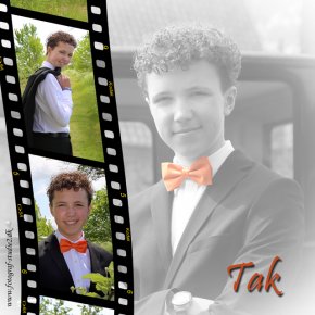 Takkekort Konfirmand Fotograf