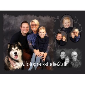 Familiebillede Collage