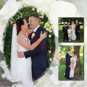 Bryllup Fotograf Collagebillede