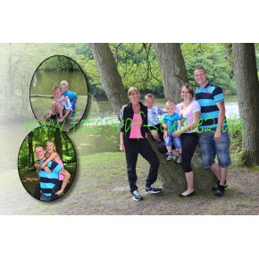 Familie-Collagebillede Slagelse