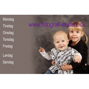 Opslagstavle - WhiteBoard med CollageBillede