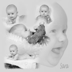 Baby-Collage Fotograf