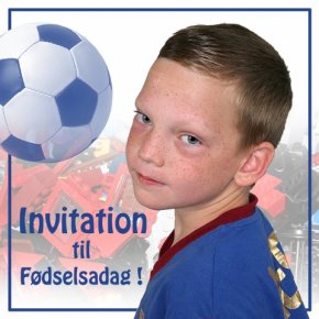 Fdselsdagsinvitationer dreng