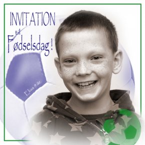 Invitation Brnefdselsdag