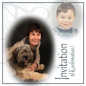Konfirmations invitation
