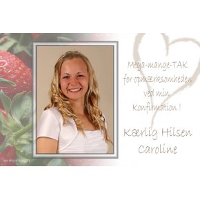 Takkekort Konfirmation Studie2